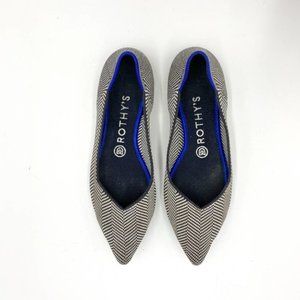 Rothy’s Retired Rare Herringbone Point Flat